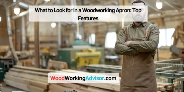 What to Look for in a Woodworking Apron