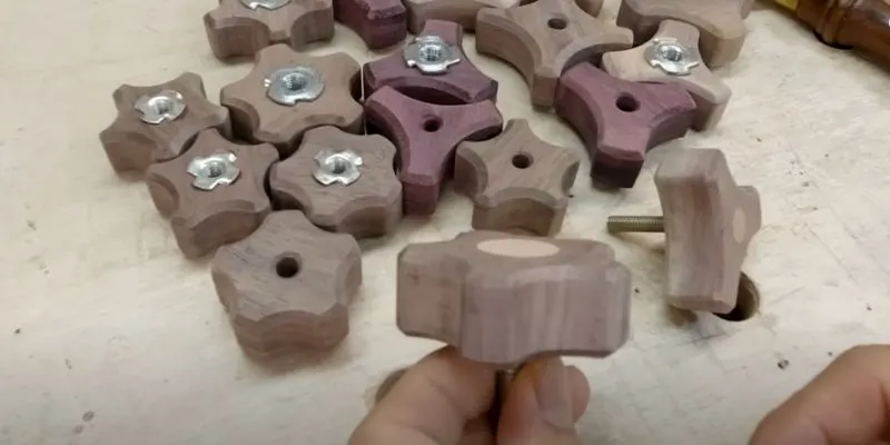 How to Make Wooden Star Knobs