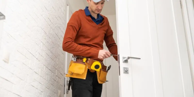 How to Straighten a Bowed Door