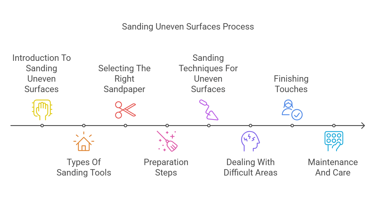 How to Sand Uneven Surfaces