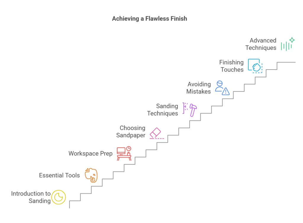 How to Sand in Crevices
