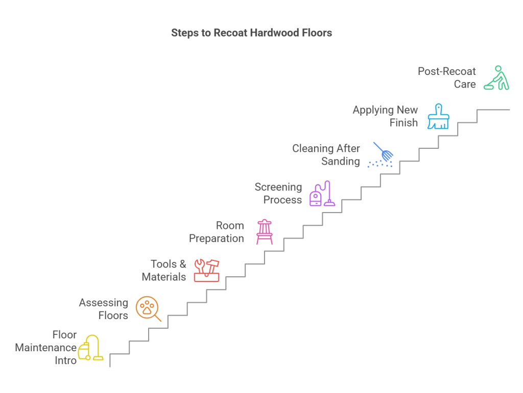 How to Screen And Recoat Hardwood Floors
