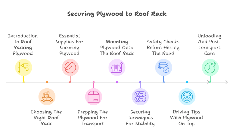 How to Secure Plywood to Roof Rack