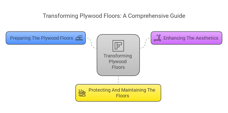 How to Transform Plywood Floors into Stunning Showpieces
