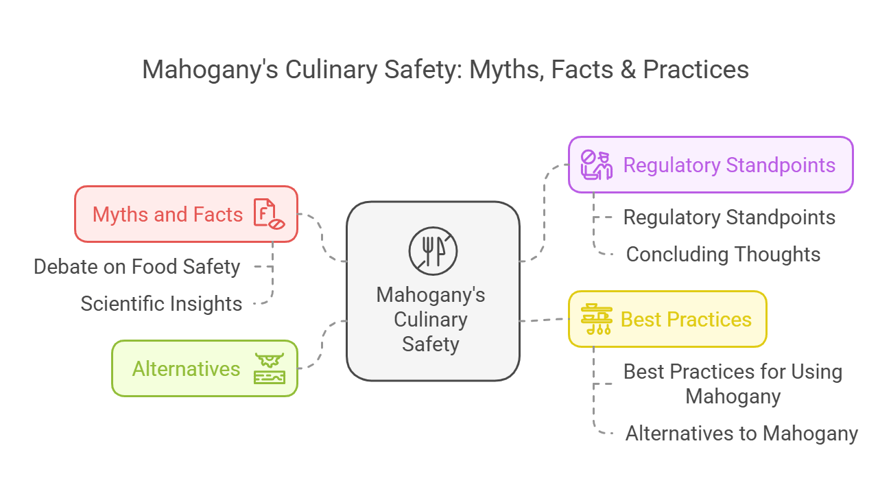 Is Mahogany Food Safe