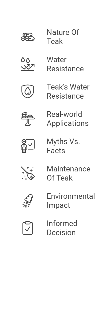 Is Teak Water Resistant