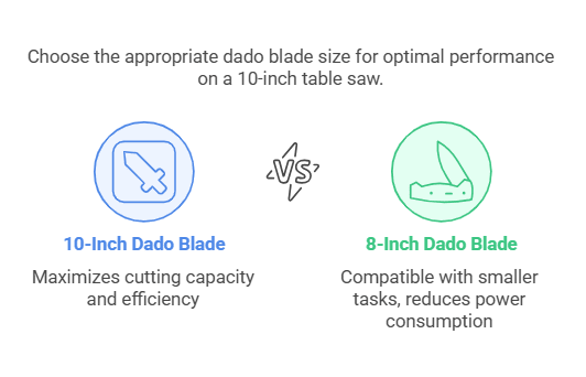 What Size Dado Blade for a 10 Table Saw
