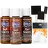 Americana gel stain 3-color sampler pack with foam brushes