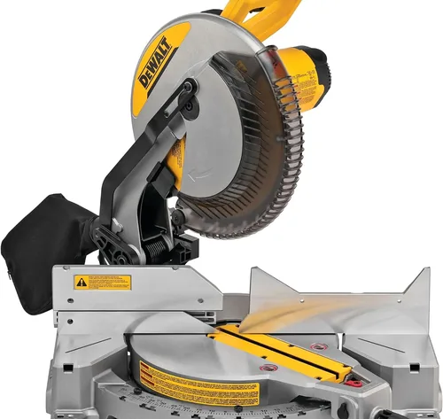 DEWALT 12-Inch Miter Saw, 15-Amp, Single Bevel, Compound DWS715