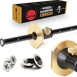 Clarke Brothers wheel marking gauge with brass fence and graduated brass bar