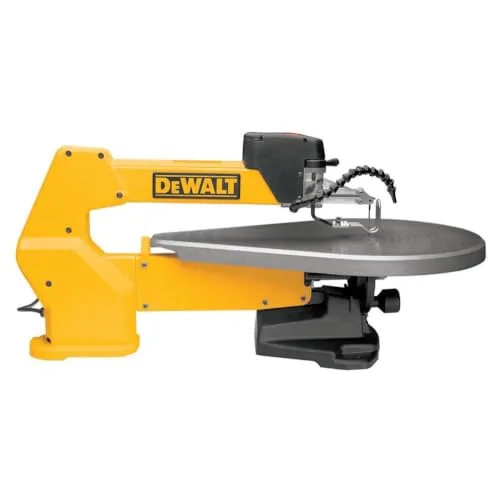 DEWALT Scroll Saw, 1.3 Amp, 20 in Steel Blade, With Variable-Speed Trigger, For Precise Cuts (DW788)