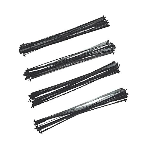 FOXBC 5-inch pin end scroll saw blades, 48-pack replacement for Wen and Craftsman saws