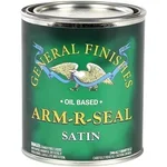 General Finishes Arm-R-Seal oil-based topcoat, satin, 1 quart can