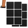 Non slip rubber furniture pads for bed legs on hardwood floors
