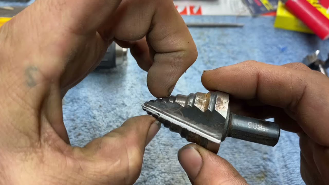 How to Sharpen a Step Bit