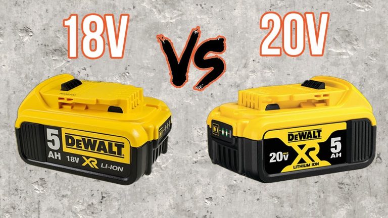Is 20V Better Than 18V