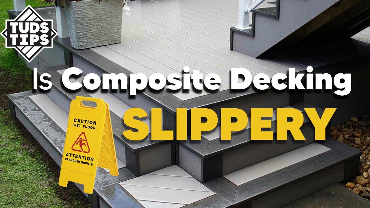 Is Composite Decking Slippery When Wet