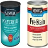 Minwax Pre-Stain Wood Conditioner and Polycrylic Protective Finish bundle