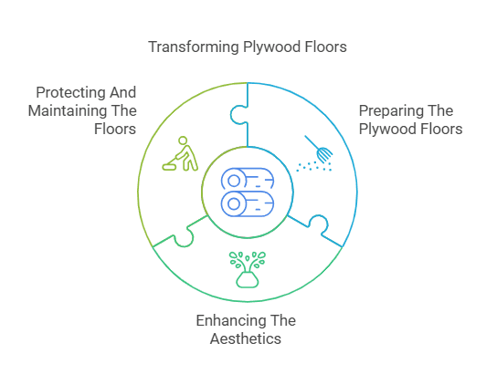 How to Transform Plywood Floors into Stunning Showpieces
