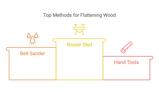 How to Make Wood Flat Without a Planer