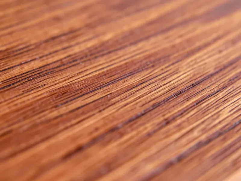 Close-up of natural cedar wood grain showing reddish-brown color and straight grain pattern
