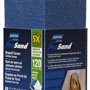 Norton ProSand 120-grit corner sanding sponge package