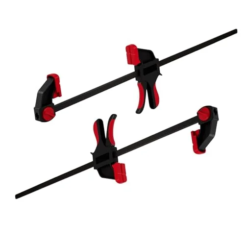PENGZHAN 24-inch quick-release bar clamps, 2-pack, for flattening and pressing plywood