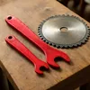 Table saw arbor wrench set