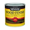 Minwax Wood Finish Ebony oil-based wood stain half pint can