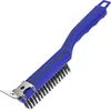 Sparta plastic bristle grill cleaning brush with scraper