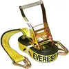 Heavy duty ratchet tie down strap