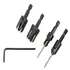 Trend Snappy 4-Piece Countersink Drill Bit Set