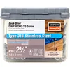 Simpson Strong-Tie Deck-Drive DWP #10 x 2-1/2in Stainless Screw