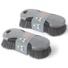MR.SIGA heavy duty scrub brush pack of 2