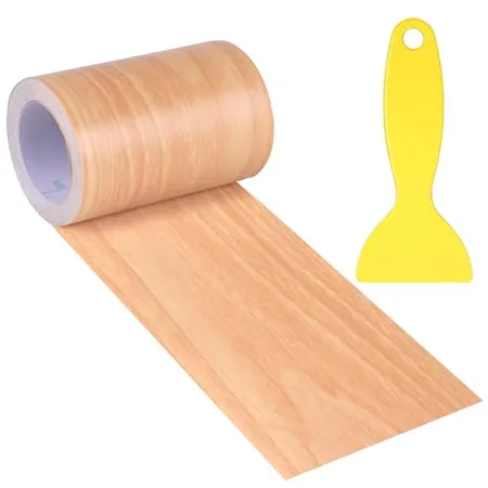 realistic wood grain repair tape natural oak large photo