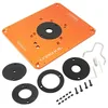 O'SKOOL Aluminum Router Table Insert Plate
