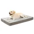 KSIIA orthopedic waterproof dog crate bed