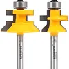 YONICO tongue and groove router bit set for cutting flooring spline