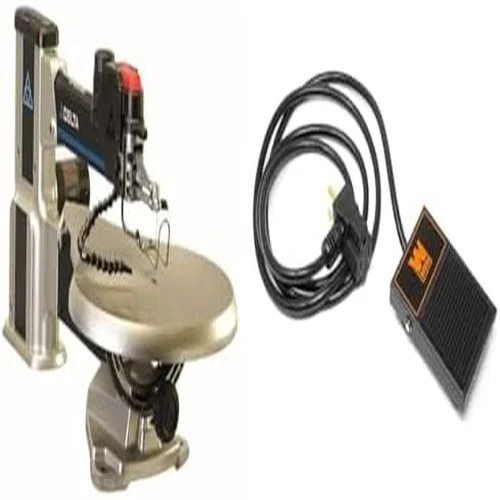 Delta 40-694 20 In. Variable Speed Scroll Saw & Foot Pedal Switch