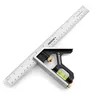 Arrow 12 inch combination square with bubble level