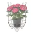 stainless steel liner insert for wood vase