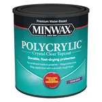 Minwax Polycrylic Protective Finish satin clear 1 quart can