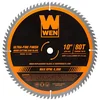 WEN BL1080 10-inch 80-tooth carbide miter saw blade