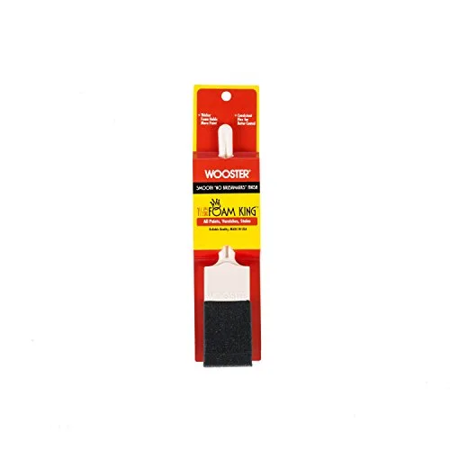 Wooster Foam King foam brush for small polyurethane projects