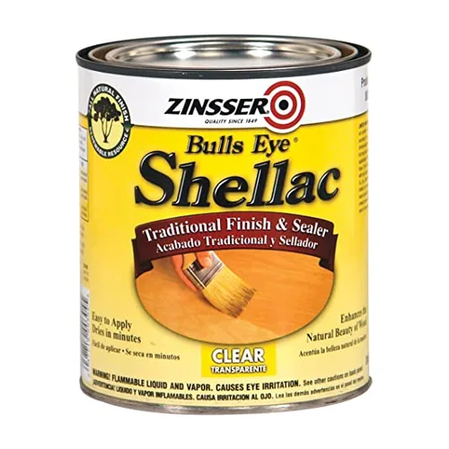 Zinsser Clear Shellac, 1 quart can