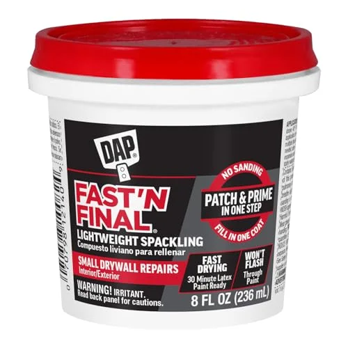 DAP Fast N Final quick-dry spackle