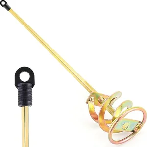 Rust-proof paint mixer drill attachment