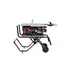 SawStop Jobsite Saw PRO with mobile cart and flesh-detection safety system