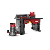 SKIL RT1323-01 router table and 10-amp fixed base router bundle