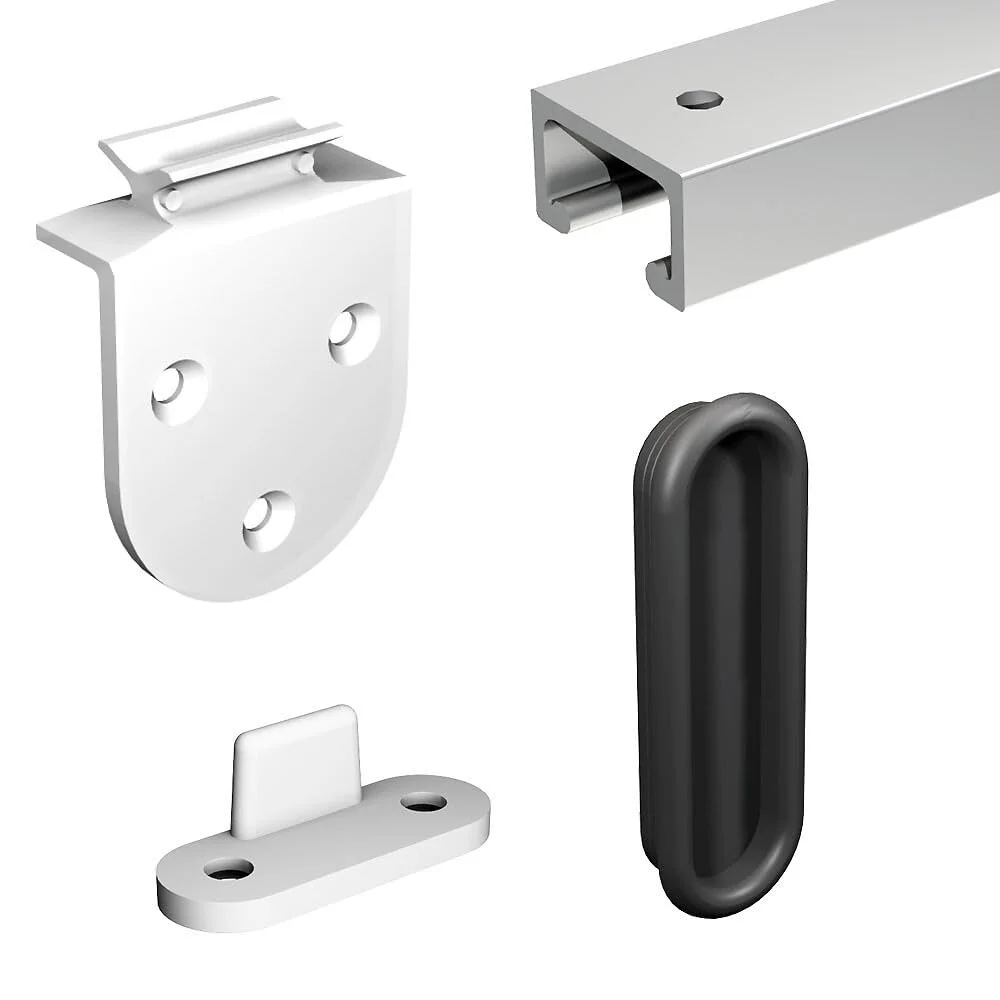 SLID'UP 1900 sliding cabinet door hardware kit